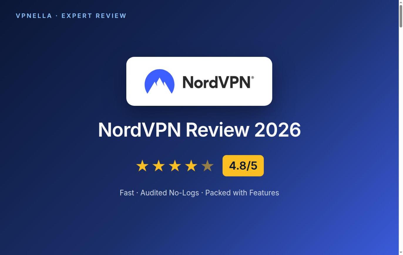 NordVPN Review: Fast, Audited, and Packed with Features